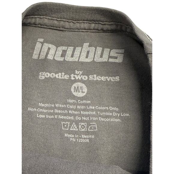 Incubus Faces Of The Band Shirt By Goodie Two Sleeves Size ML - Picture 3 of 3